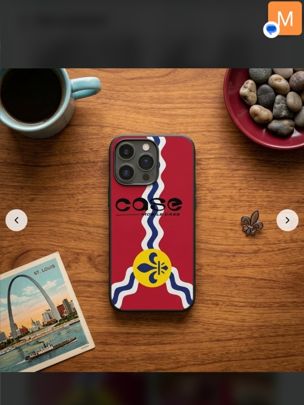 St. Louis Flag iPhone 13 Pro Phone Case